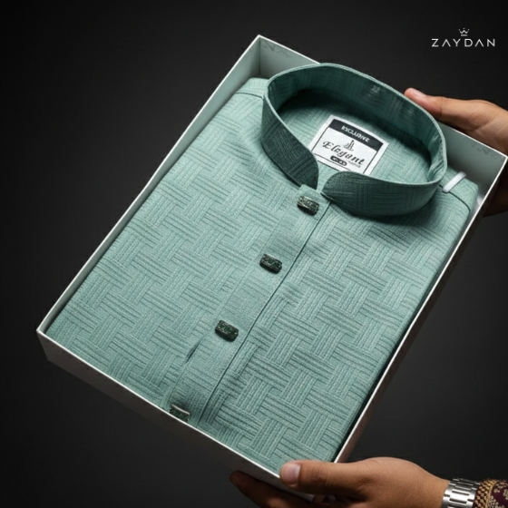 The Aegean Basketweave Panjabi